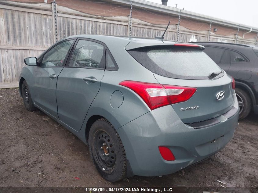 2013 Hyundai Elantra Gt Gl VIN: KMHD25LE8DU078116 Lot: 11986709