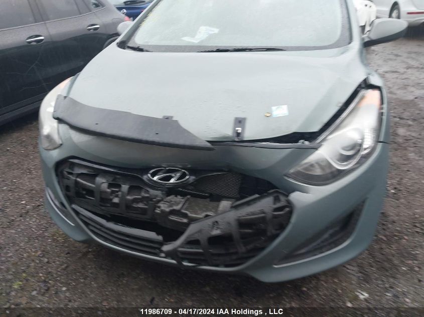 2013 Hyundai Elantra Gt Gl VIN: KMHD25LE8DU078116 Lot: 11986709