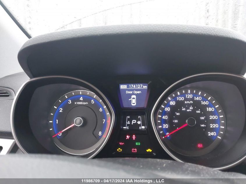 2013 Hyundai Elantra Gt Gl VIN: KMHD25LE8DU078116 Lot: 11986709