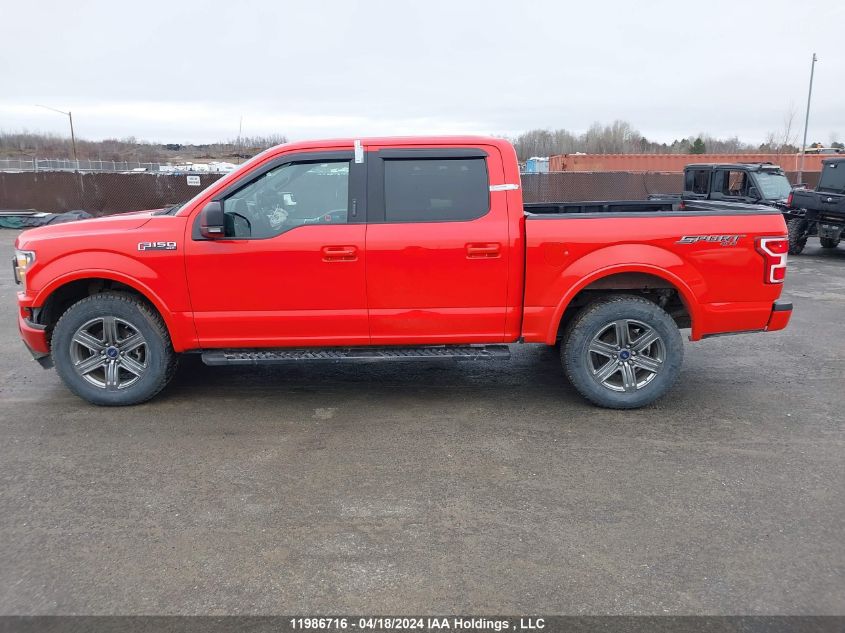 2018 Ford F-150 Xlt VIN: 1FTEW1EG8JFA11598 Lot: 11986716