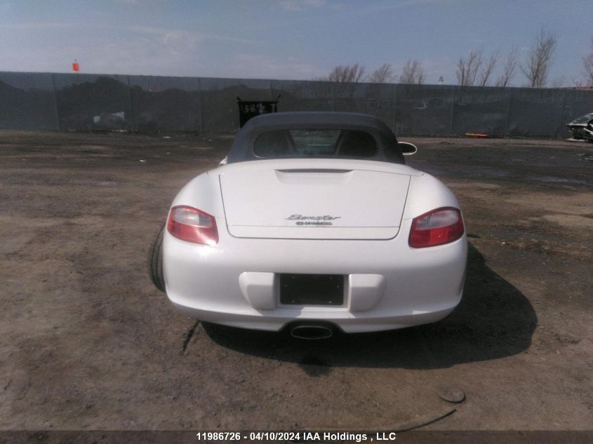 2006 Porsche Boxster VIN: WP0CA29836U713071 Lot: 11986726