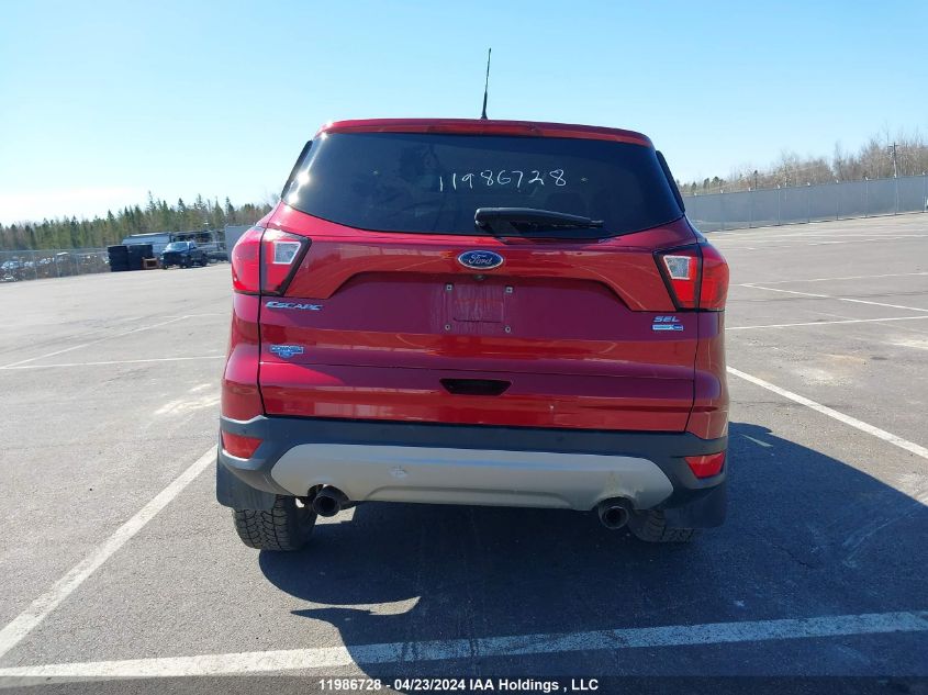 2019 Ford Escape Sel VIN: 1FMCU9HD3KUB37423 Lot: 11986728