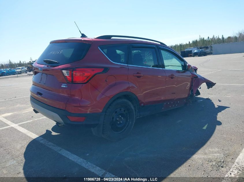 2019 Ford Escape Sel VIN: 1FMCU9HD3KUB37423 Lot: 11986728