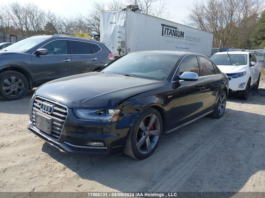 2014 Audi S4 VIN: WAUFGCFL0EA065793 Lot: 11986731