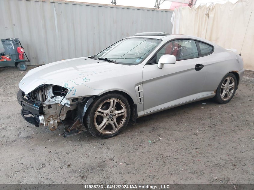 2006 Hyundai Tiburon VIN: KMHHN65F86U197646 Lot: 11986733