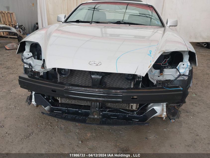 2006 Hyundai Tiburon VIN: KMHHN65F86U197646 Lot: 11986733