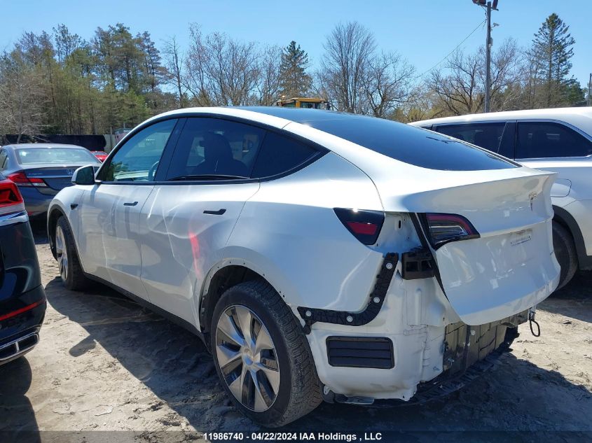 2022 Tesla Model Y VIN: 7SAYGDEE0NF565239 Lot: 11986740