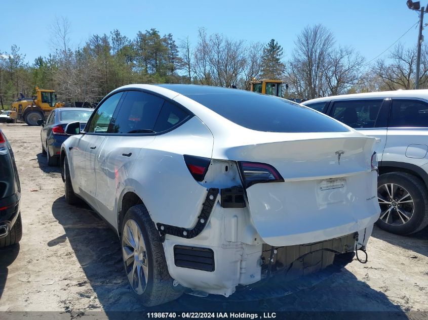 2022 Tesla Model Y VIN: 7SAYGDEE0NF565239 Lot: 11986740