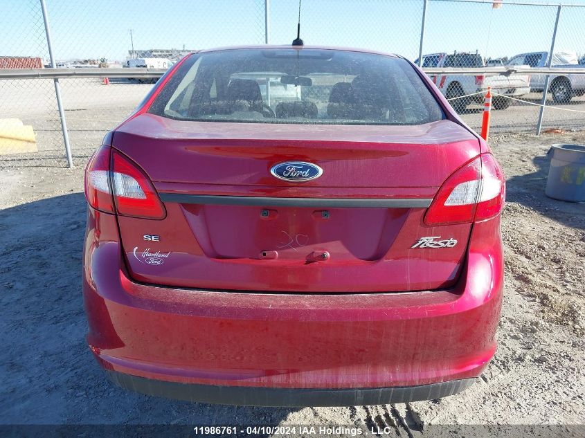 2013 Ford Fiesta Se VIN: 3FADP4BJ9DM157528 Lot: 11986761