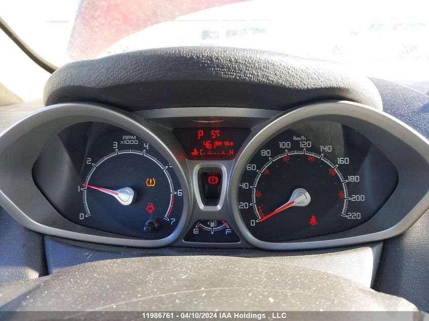 2013 Ford Fiesta Se VIN: 3FADP4BJ9DM157528 Lot: 11986761