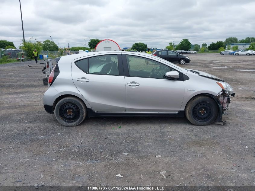 2017 Toyota Prius C VIN: JTDKDTB30H1595492 Lot: 11986773