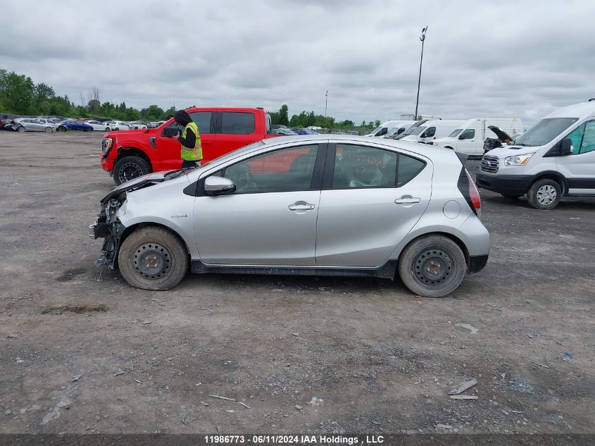 2017 Toyota Prius C VIN: JTDKDTB30H1595492 Lot: 11986773