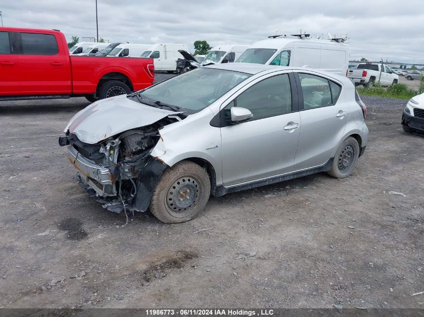 2017 Toyota Prius C VIN: JTDKDTB30H1595492 Lot: 11986773