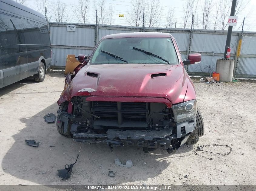 2018 Ram 1500 Sport VIN: 1C6RR7MT1JS140145 Lot: 11986774