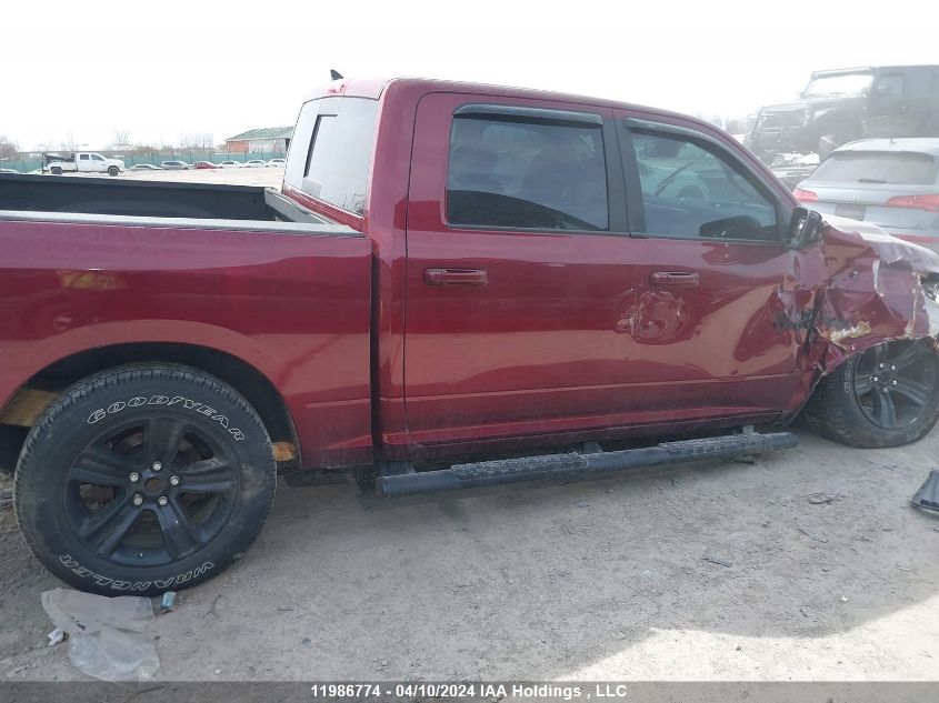2018 Ram 1500 Sport VIN: 1C6RR7MT1JS140145 Lot: 11986774