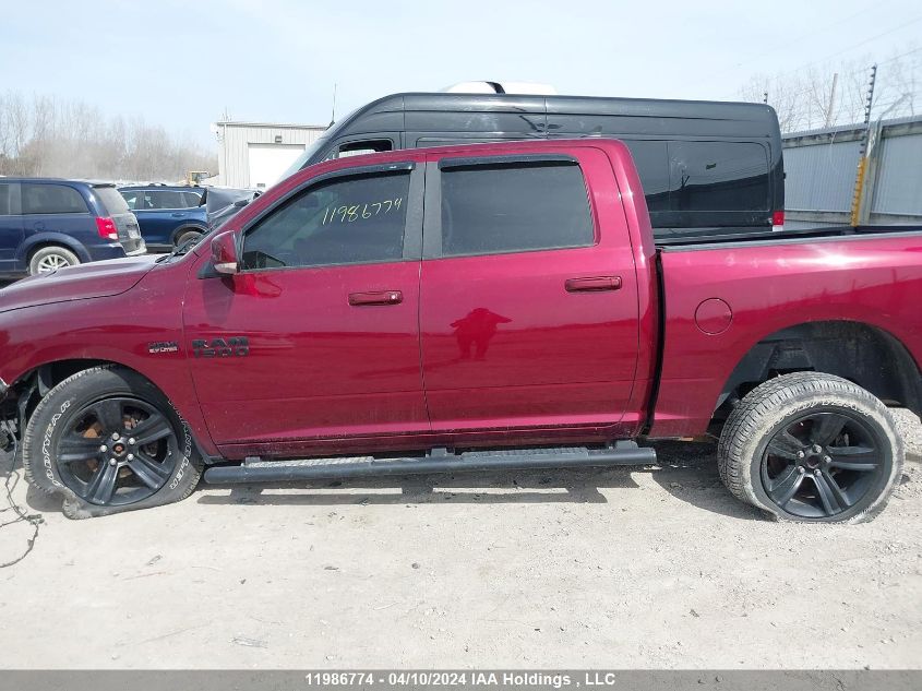 2018 Ram 1500 Sport VIN: 1C6RR7MT1JS140145 Lot: 11986774