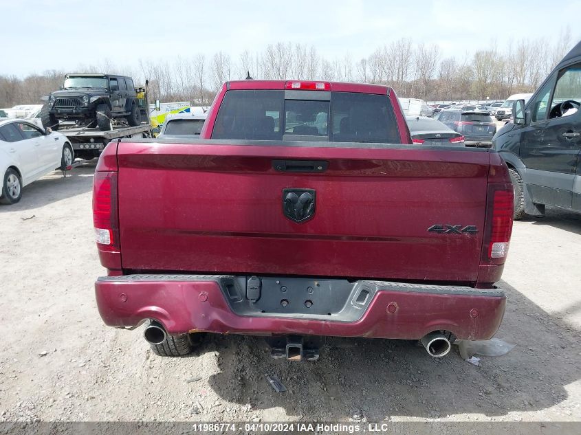 2018 Ram 1500 Sport VIN: 1C6RR7MT1JS140145 Lot: 11986774