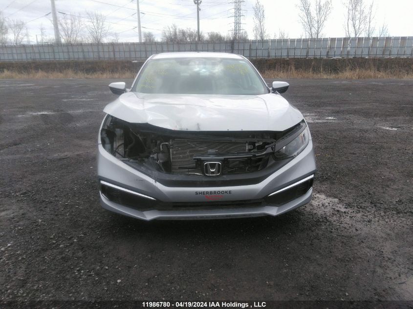 2019 Honda Civic Lx VIN: 2HGFC2F56KH002500 Lot: 11986780