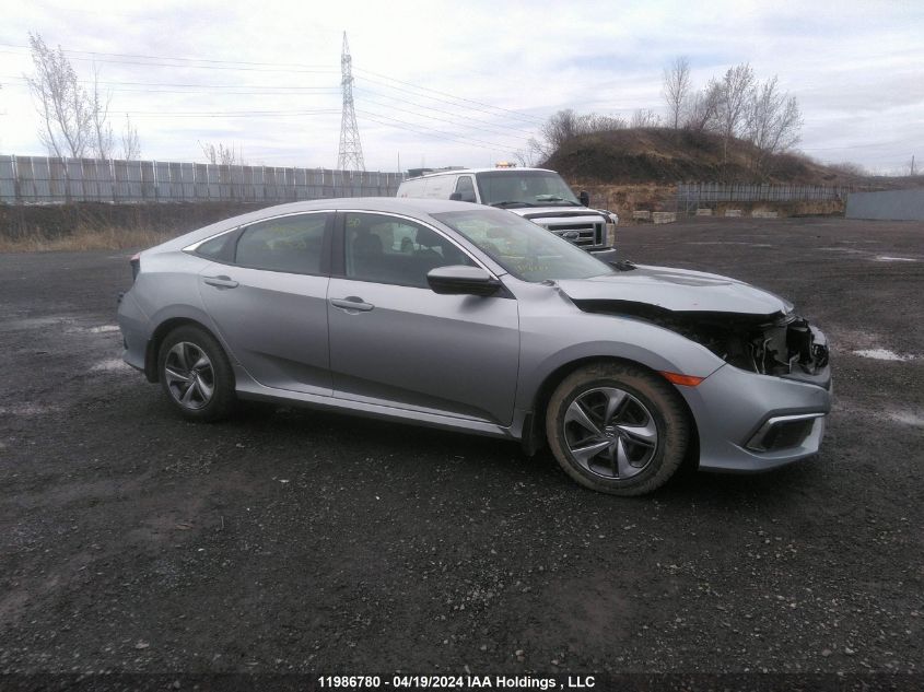 2019 Honda Civic Lx VIN: 2HGFC2F56KH002500 Lot: 11986780