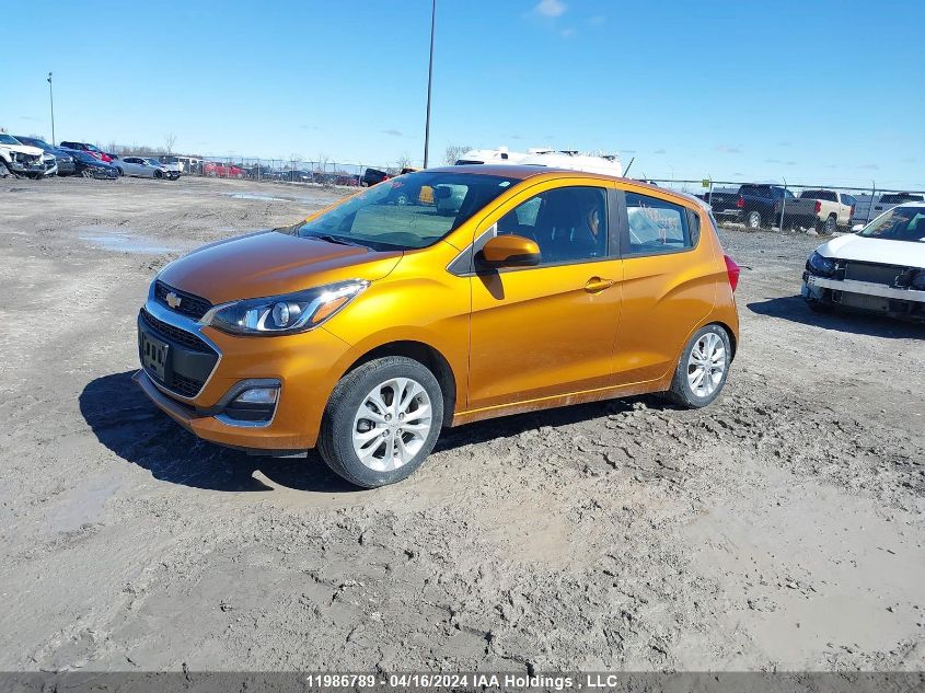 2019 Chevrolet Spark VIN: KL8CD6SA5KC775706 Lot: 11986789