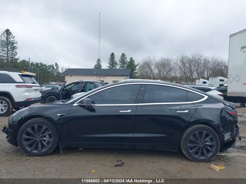 2019 Tesla Model 3 VIN: 5YJ3E1EA9KF329399 Lot: 11986802