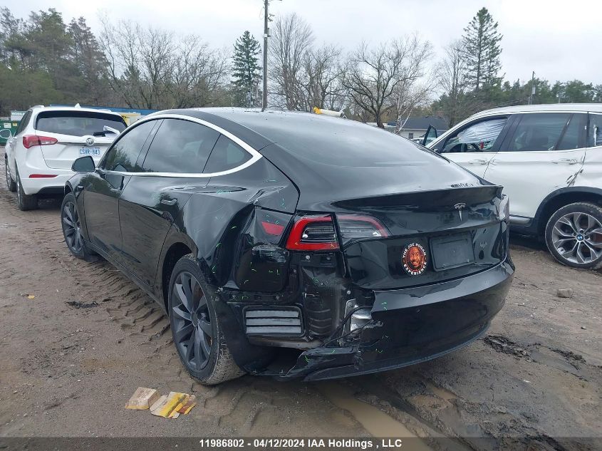 2019 Tesla Model 3 VIN: 5YJ3E1EA9KF329399 Lot: 11986802