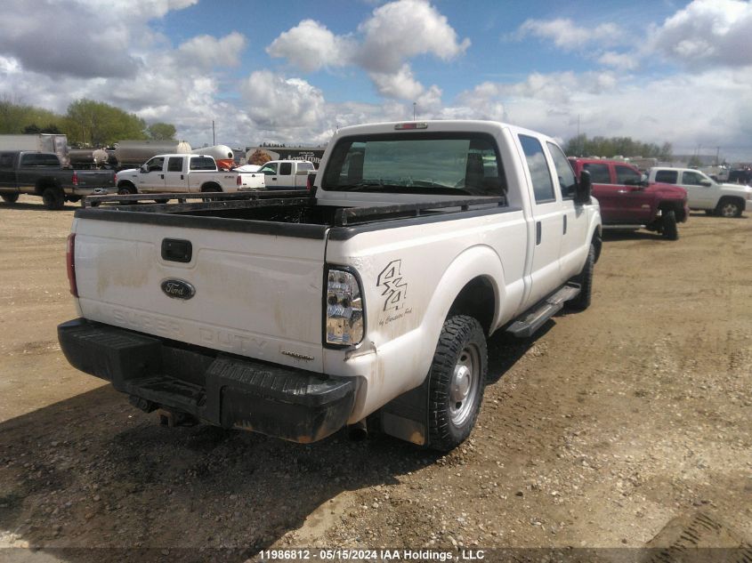 2015 Ford F-250 Xl VIN: 1FT7W2B62FEA48962 Lot: 11986812