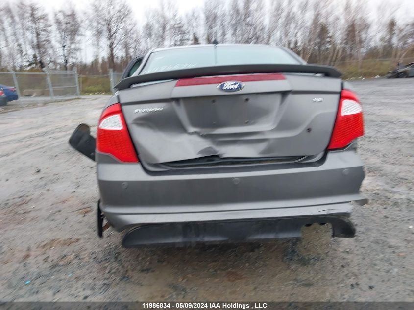 2011 Ford Fusion Se VIN: 3FAHP0HA0BR169827 Lot: 11986834