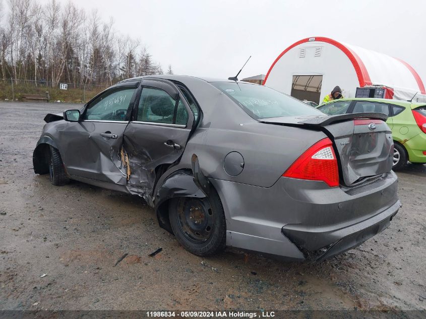 2011 Ford Fusion Se VIN: 3FAHP0HA0BR169827 Lot: 11986834