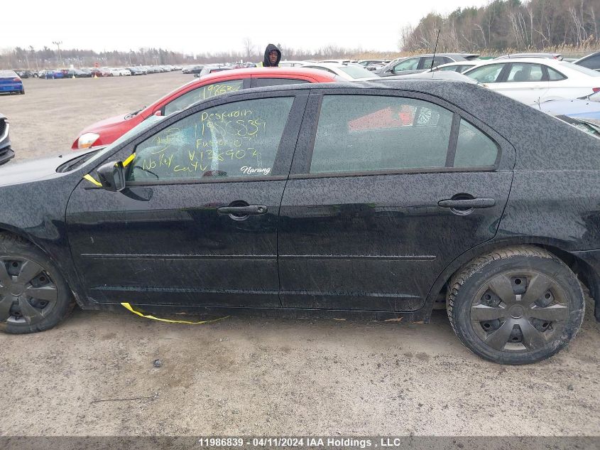 2007 Ford Fusion Se VIN: 3FAHP07ZX7R138907 Lot: 11986839