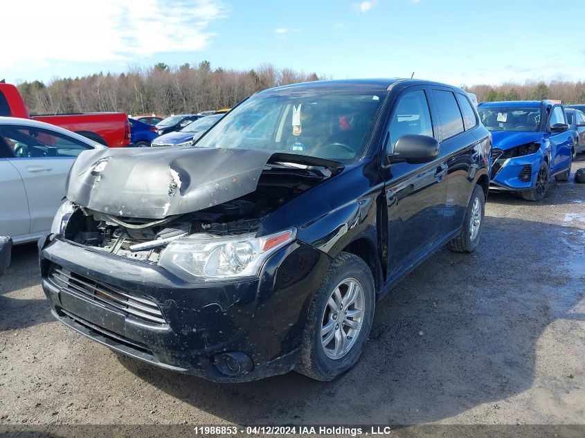 2014 Mitsubishi Outlander VIN: JA4AD2A33EZ603325 Lot: 11986853