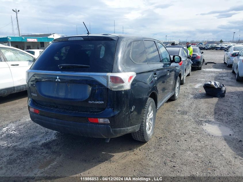 2014 Mitsubishi Outlander VIN: JA4AD2A33EZ603325 Lot: 11986853