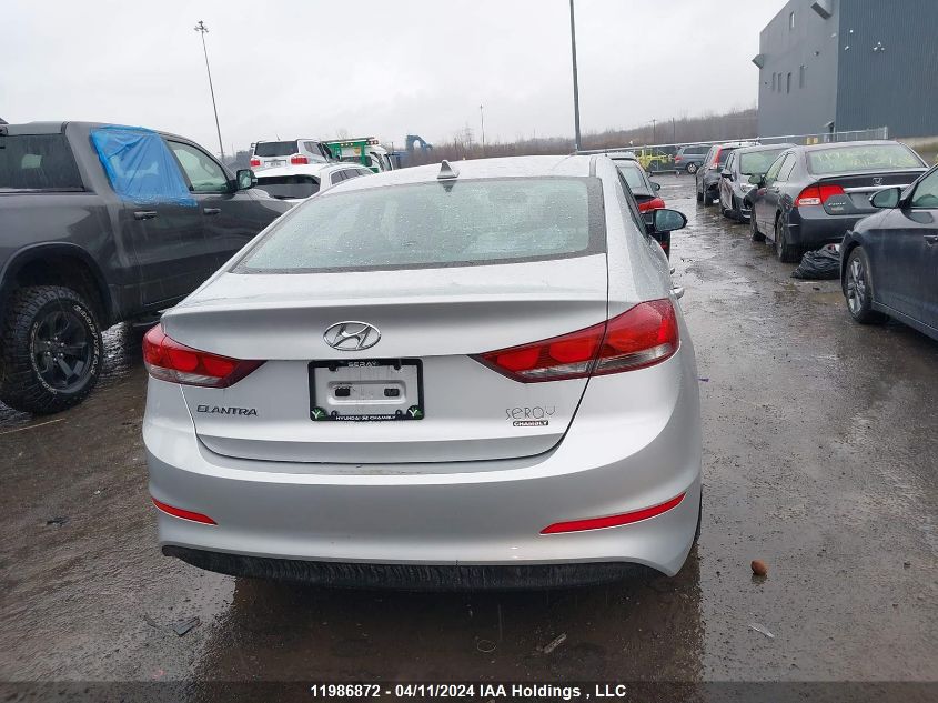 2018 Hyundai Elantra Gl VIN: KMHD84LF9JU654406 Lot: 11986872