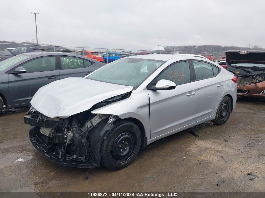 2018 Hyundai Elantra Gl VIN: KMHD84LF9JU654406 Lot: 11986872