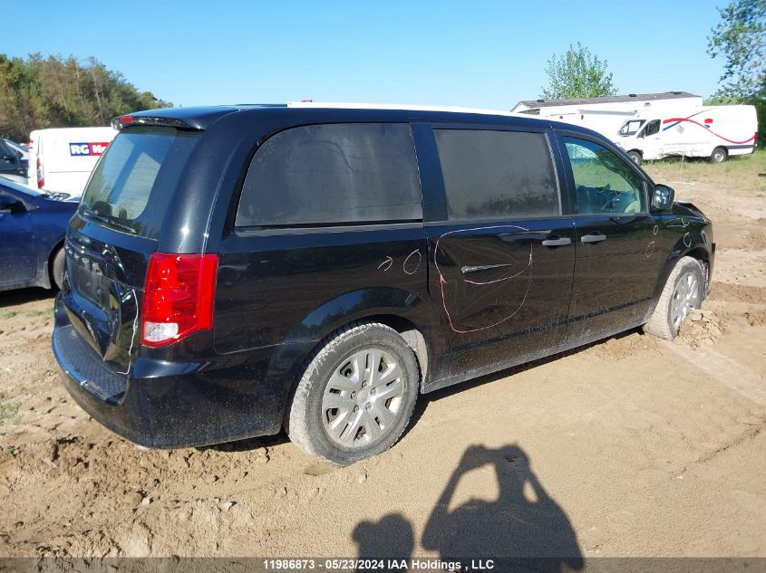 2019 Dodge Grand Caravan Cvp/Sxt VIN: 2C4RDGBGXKR778653 Lot: 11986873