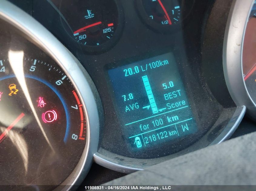 2012 Chevrolet Cruze Eco VIN: 1G1PK5SC1C7129687 Lot: 11986931