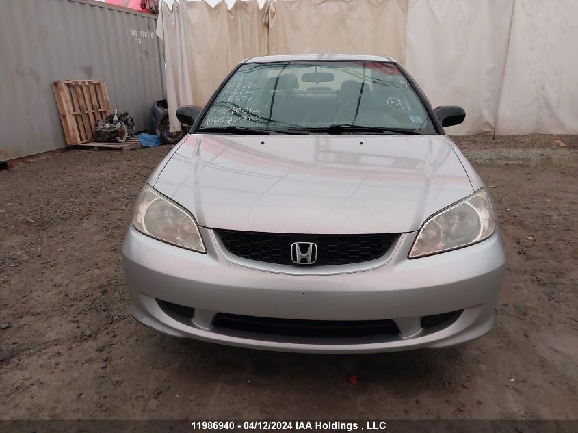 2004 Honda Civic Cpe VIN: 1HGEM21504L803171 Lot: 11986940