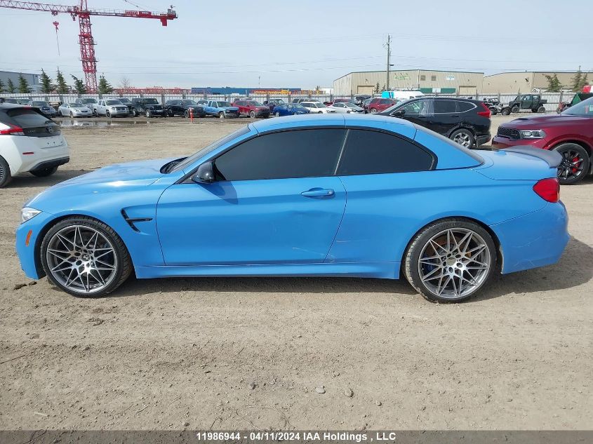 2015 BMW M4 VIN: WBS3U9C50FJ968074 Lot: 11986944