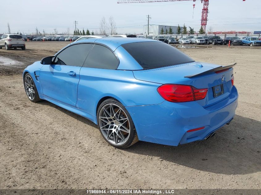 2015 BMW M4 VIN: WBS3U9C50FJ968074 Lot: 11986944