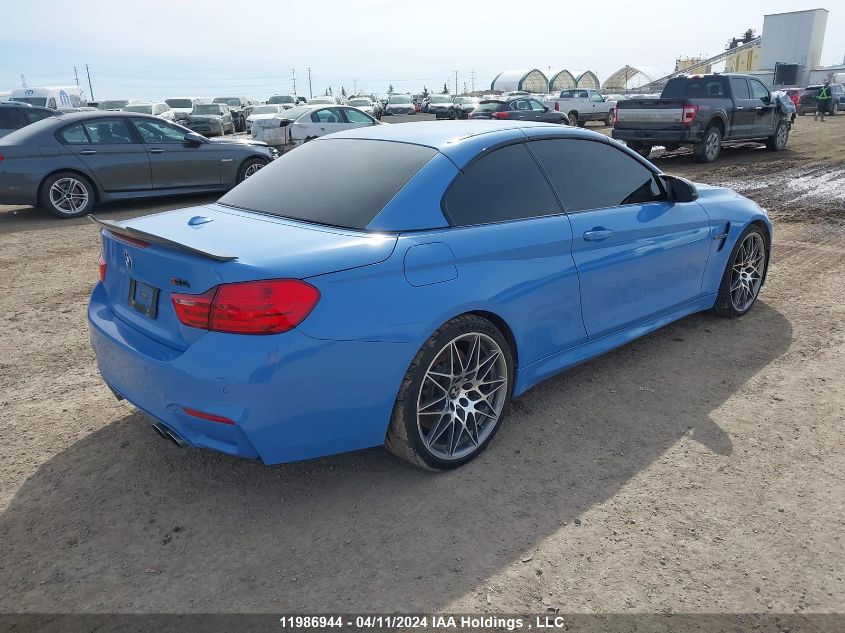 2015 BMW M4 VIN: WBS3U9C50FJ968074 Lot: 11986944