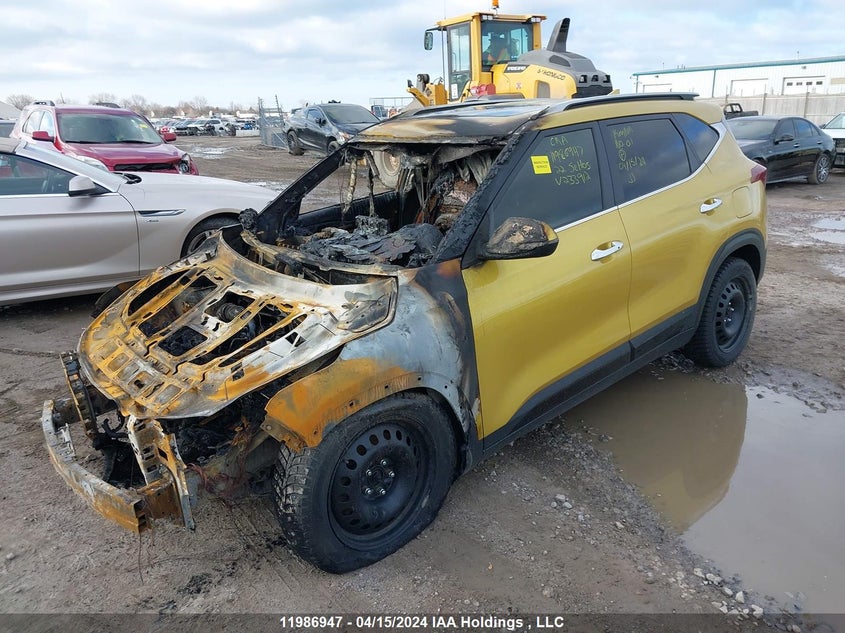 2022 Kia Seltos VIN: KNDETCA24N7233912 Lot: 11986947