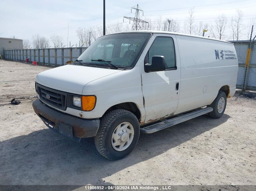 2007 Ford Econoline E250 Van VIN: 1FTNE24W07DB08624 Lot: 11986952