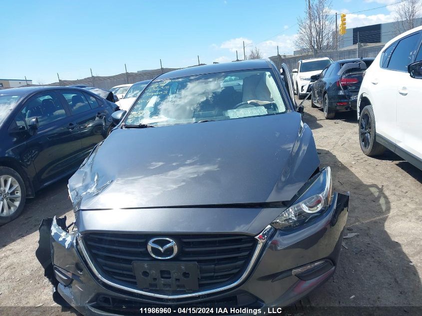 2017 Mazda 3 Sport VIN: JM1BN1U76H1152376 Lot: 11986960