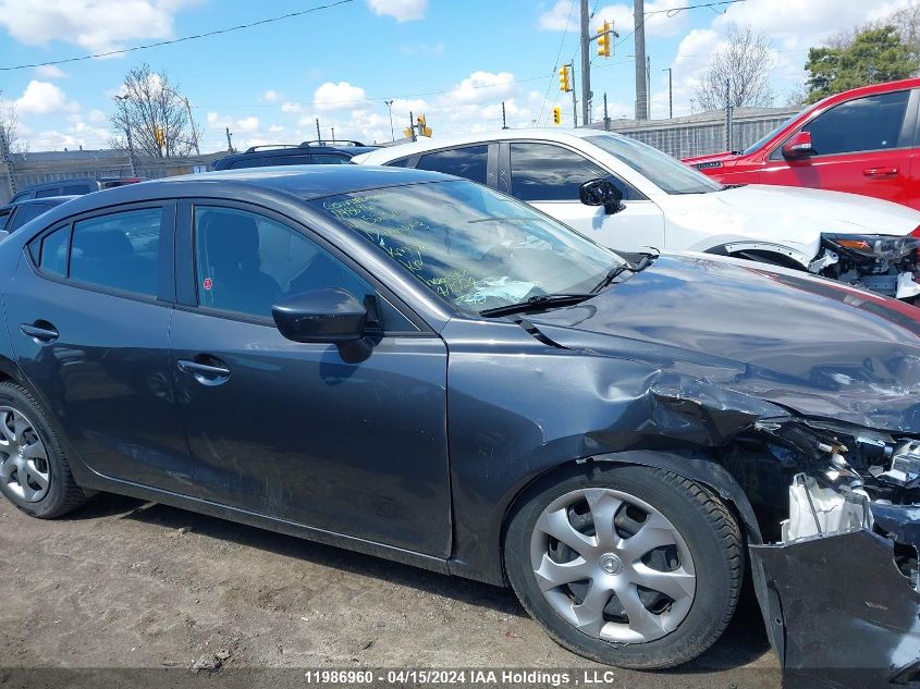 2017 Mazda 3 Sport VIN: JM1BN1U76H1152376 Lot: 11986960