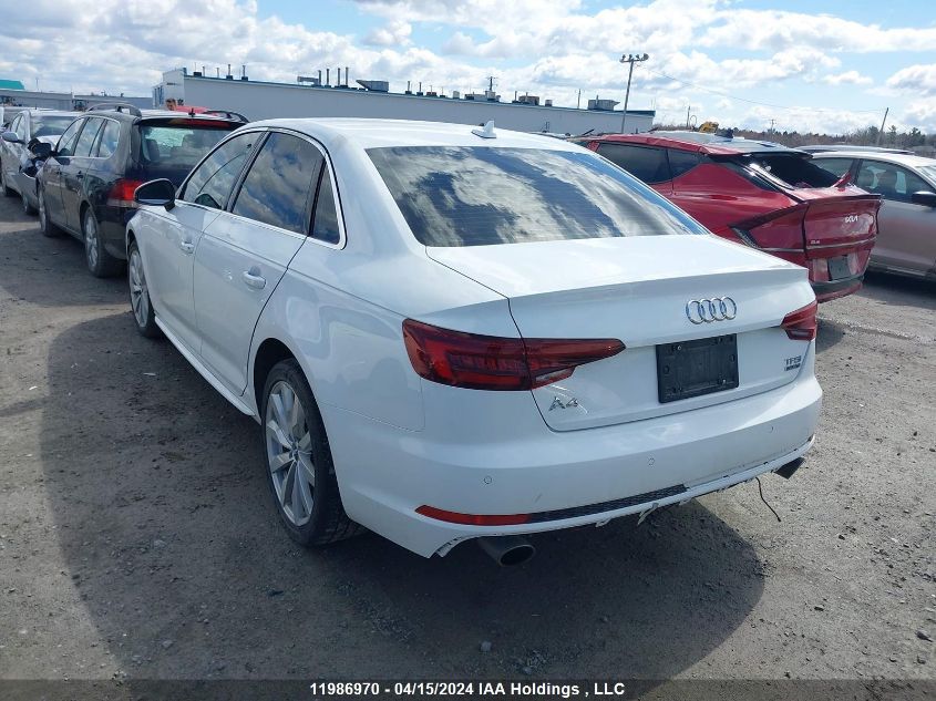 2018 Audi A4 Komfort VIN: WAUANAF46JN008921 Lot: 11986970