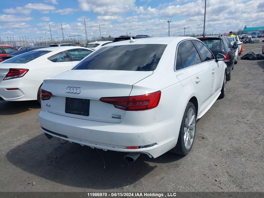 2018 Audi A4 Komfort VIN: WAUANAF46JN008921 Lot: 11986970