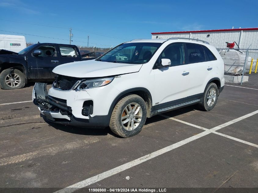 2015 Kia Sorento VIN: 5XYKTCA65FG656251 Lot: 11986980