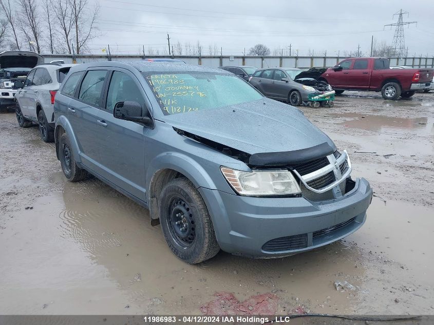 2010 Dodge Journey Se VIN: 3D4PG4FB0AT255796 Lot: 11986983