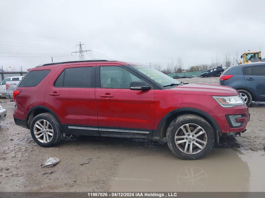 2016 Ford Explorer Xlt VIN: 1FM5K7DH0GGA64805 Lot: 11987026