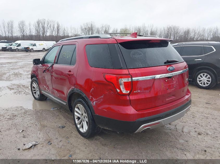 2016 Ford Explorer Xlt VIN: 1FM5K7DH0GGA64805 Lot: 11987026